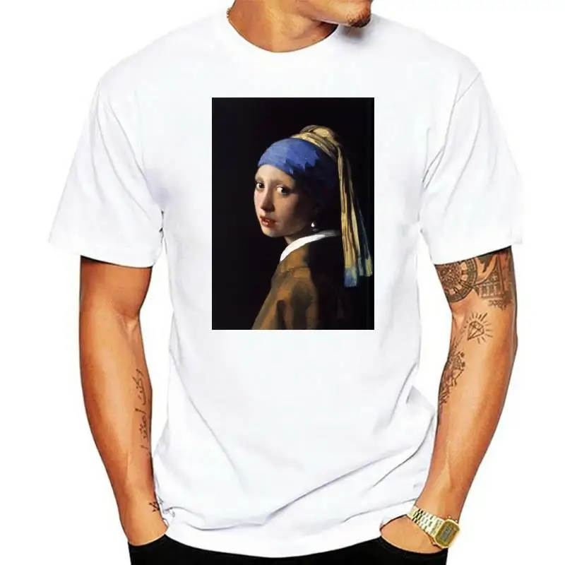 Vermeer девушка с жемчугом Серьги известная картина шедевр футболка
Vermeer девушка с жемчугом Серьги известная картина шедевр футболка