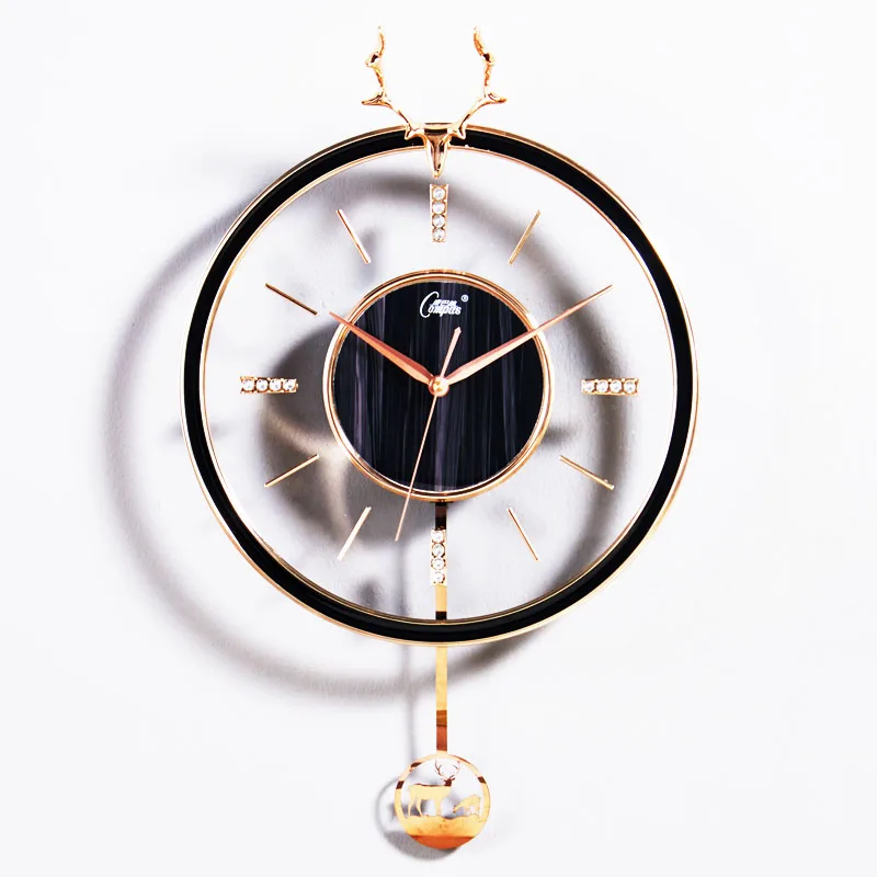Luxury Large Wall Clock Modern Design Nordic Silent Creative Wall Clock Pendulum Mechanism Home Decor Horloge Murale Room Decor
Luxury Large Wall Clock Modern Design Nordic Silent Creative Wall Clock Pendulum Mechanism Home Decor Horloge Murale Room Decor