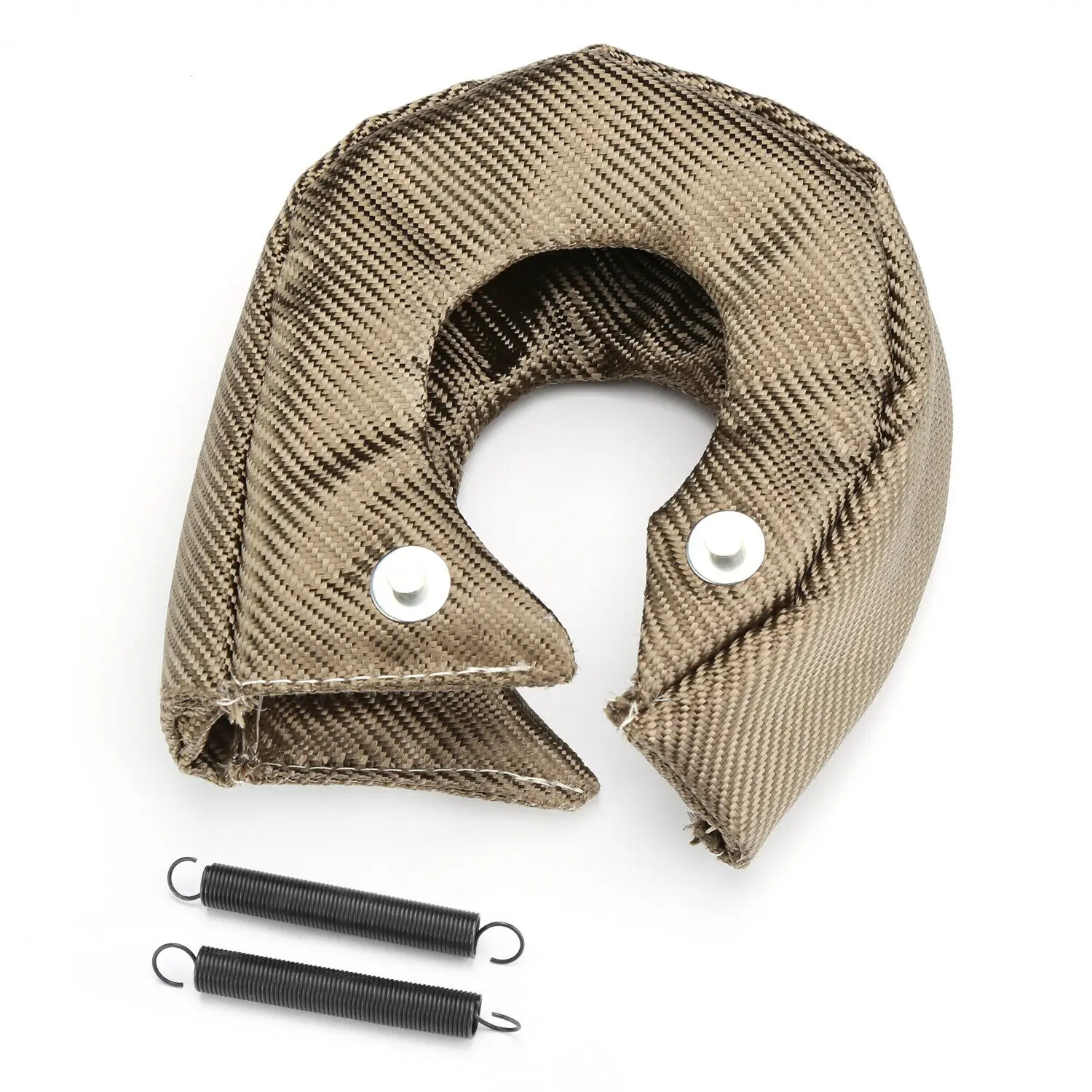 New Titanium T3 Fiber Turbo Blanket Heat Shield Barrier Turbocharger Cover Wrap High Quality And Practical Easy Installation
New Titanium T3 Fiber Turbo Blanket Heat Shield Barrier Turbocharger Cover Wrap High Quality And Practical Easy Installation