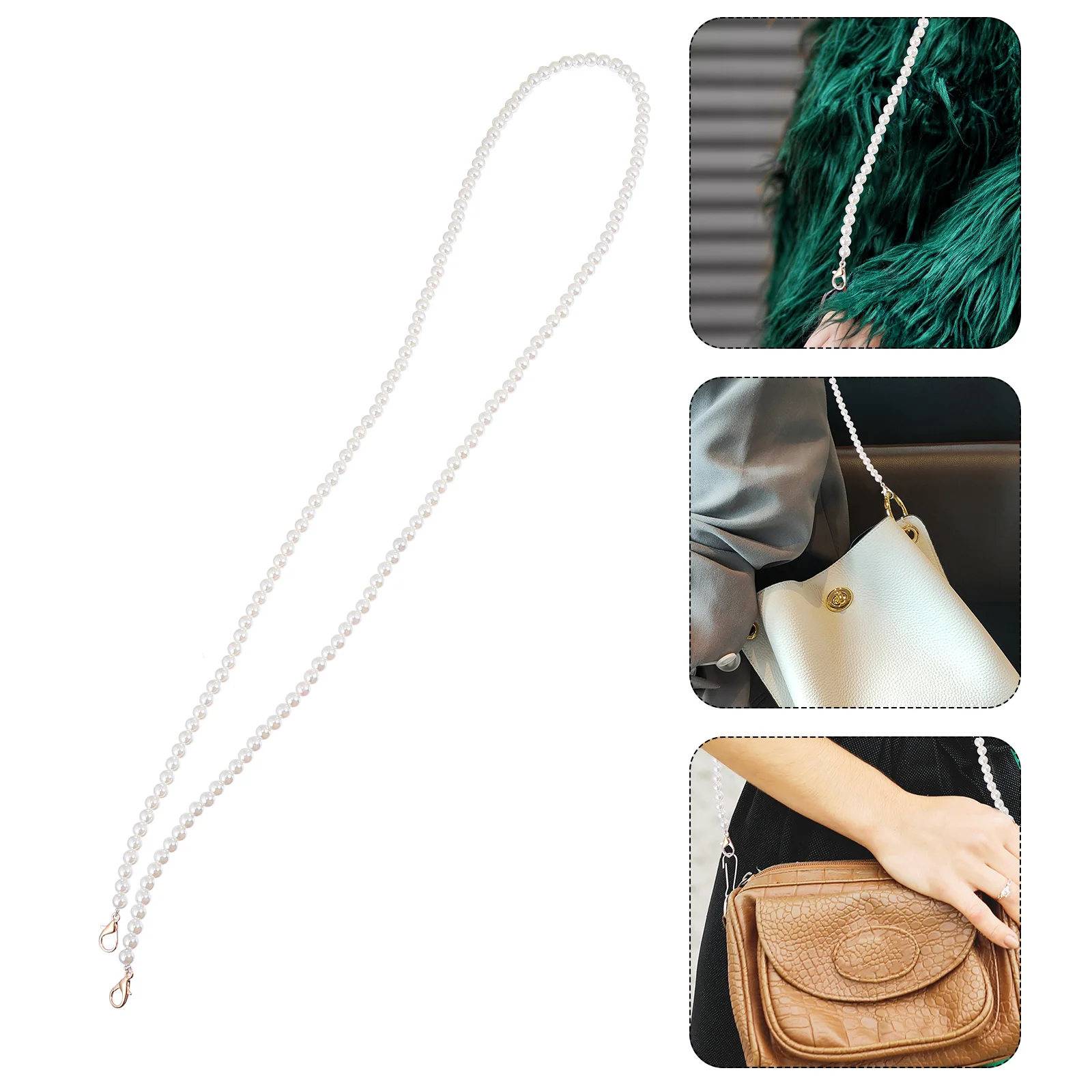 Chain Bag Pearl Handbag Strap Purse Handle Diy Body Cross Bucklesshoulder Replacementaccessories Craft Bead Elegant Crossbody
Chain Bag Pearl Handbag Strap Purse Handle Diy Body Cross Bucklesshoulder Replacementaccessories Craft Bead Elegant Crossbody