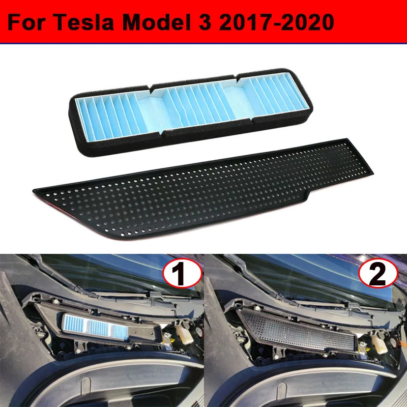 2 шт., автомобильные фильтры для вентиляционных отверстий Tesla Model 3 2017 -2020
2 шт., автомобильные фильтры для вентиляционных отверстий Tesla Model 3 2017 -2020