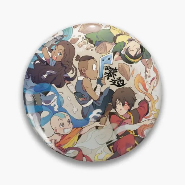 Avatar The Last Airbender, настраиваемая мягкая Металлическая Булавка, Модный женский значок, милый мультяшный воротник для одежды
Avatar The Last Airbender, настраиваемая мягкая Металлическая Булавка, Модный женский значок, милый мультяшный воротник для одежды