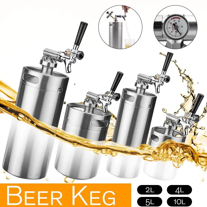 2L Beer Bucket Mini Keg Style Stainless Steel Beer Supplies Holds Beer Double Handles For Home Beer Making Campingdinner
2L Beer Bucket Mini Keg Style Stainless Steel Beer Supplies Holds Beer Double Handles For Home Beer Making Campingdinner