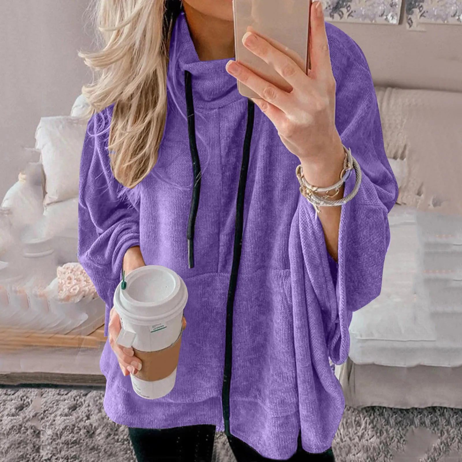 Women Bat Long Sleeve Plush Hoodies Lady Warm Solid Fluffy Hoody Flannel Pullover Pajama Loose Hooded Sweatshirts Top Lounge
Women Bat Long Sleeve Plush Hoodies Lady Warm Solid Fluffy Hoody Flannel Pullover Pajama Loose Hooded Sweatshirts Top Lounge