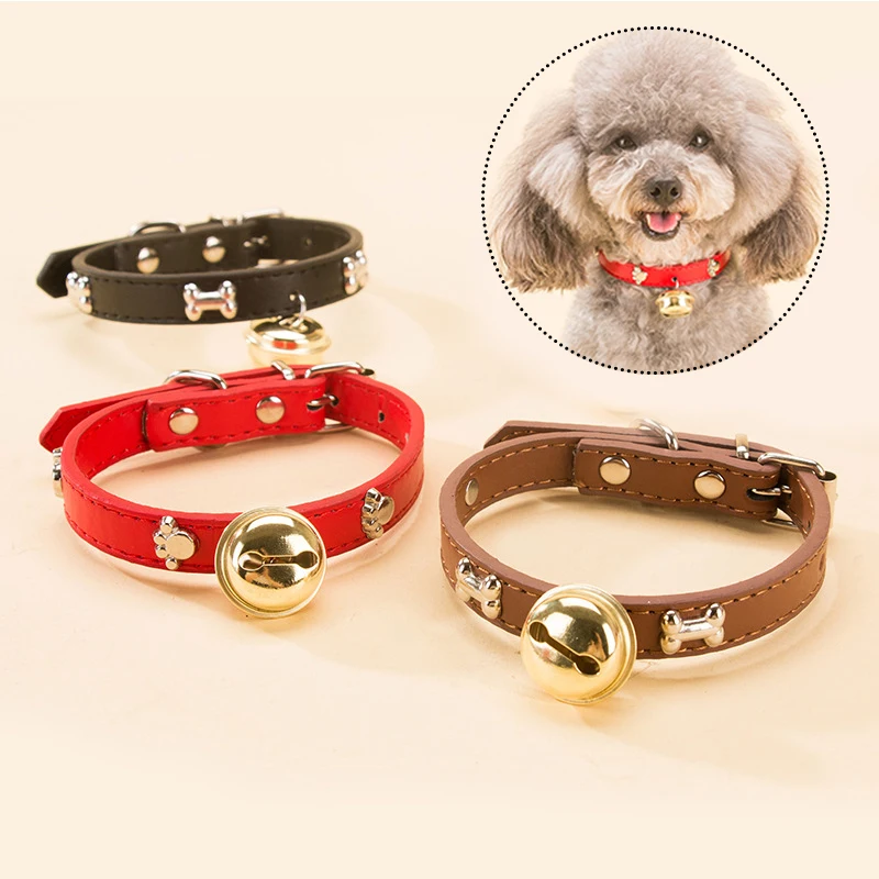 Dog Paw Collars with Bell Puppy Cat Bone Collars Adjustable Neck Strap for Small Medium Dogs Chihuahua Bulldog Cat Accessories
Dog Paw Collars with Bell Puppy Cat Bone Collars Adjustable Neck Strap for Small Medium Dogs Chihuahua Bulldog Cat Accessories