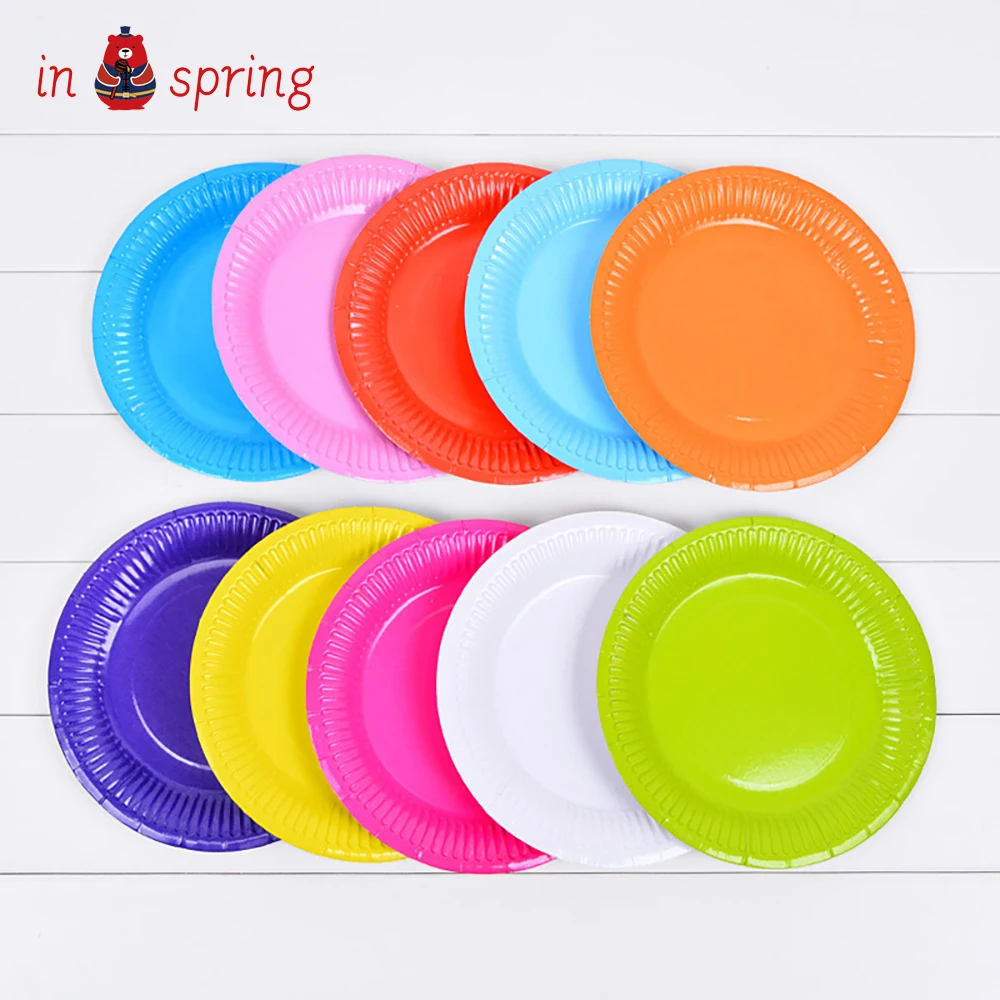 10 шт., одноразовые бумажные подносы, диаметр 18 см
10 шт., одноразовые бумажные подносы, диаметр 18 см