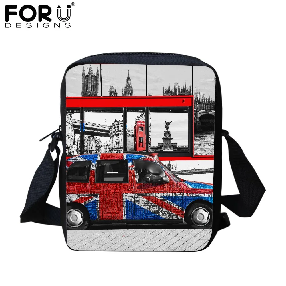 FORUDESIGN New Arrival Men Women British Architectural Pattern Messenger Bag Women Shoulder Mini Cross-body Bag Travel Sling Bag
FORUDESIGN New Arrival Men Women British Architectural Pattern Messenger Bag Women Shoulder Mini Cross-body Bag Travel Sling Bag