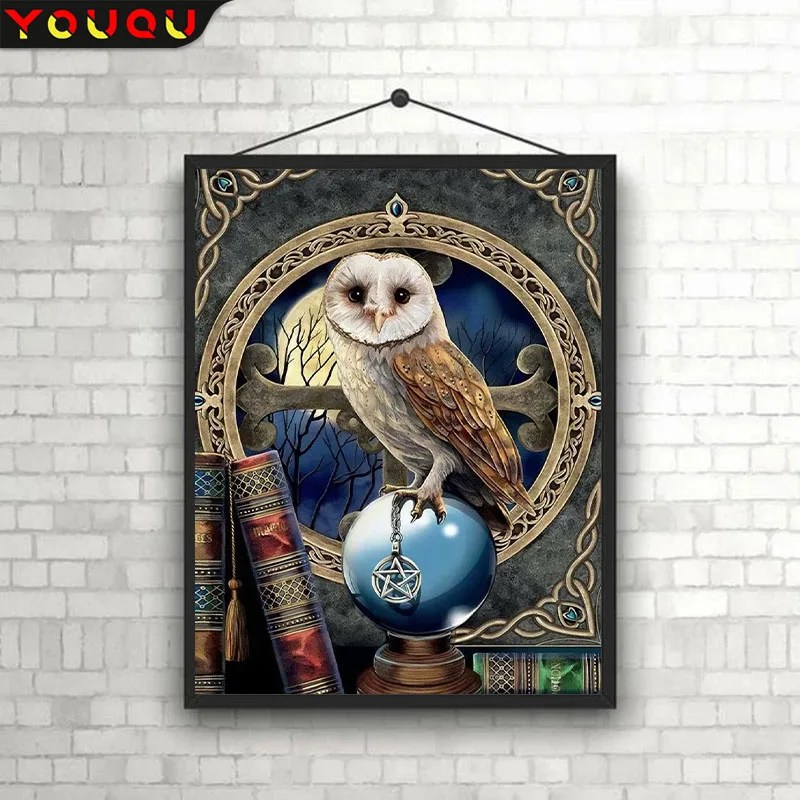 YOUQU High Quality Diamond Painting Animal DIY Diamond Embroidery Cross Stitch “Owl” 5D Mosaic Picture Home Decoration
YOUQU High Quality Diamond Painting Animal DIY Diamond Embroidery Cross Stitch “Owl” 5D Mosaic Picture Home Decoration