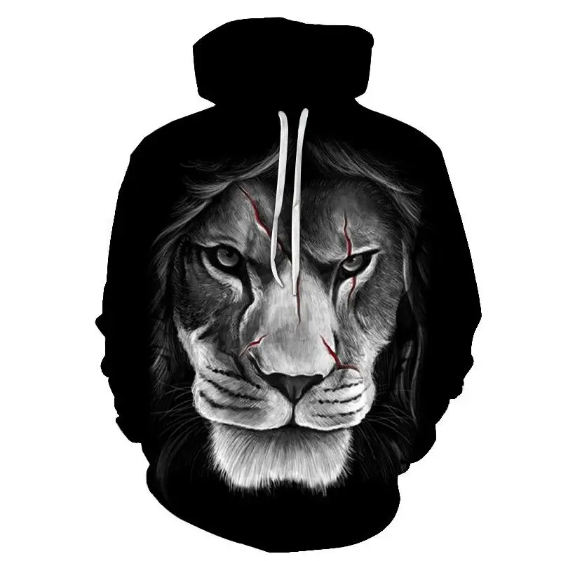 Men's Sweatshirt Funny Lion Fashion Plus Size XXS-6XL 3D Animal Printed Unisex Pullovers
Men's Sweatshirt Funny Lion Fashion Plus Size XXS-6XL 3D Animal Printed Unisex Pullovers