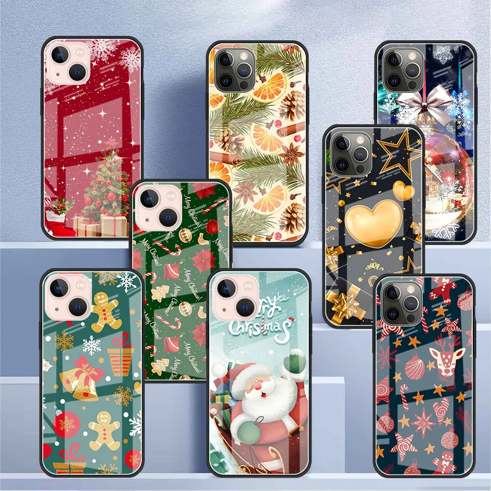 Merry Christmas Glass Case For Apple iPhone 13 Pro 11 12 14 7 8 Plus SE 2022 XR X XS Max 6 6S Tempered Phone Cover
Merry Christmas Glass Case For Apple iPhone 13 Pro 11 12 14 7 8 Plus SE 2022 XR X XS Max 6 6S Tempered Phone Cover