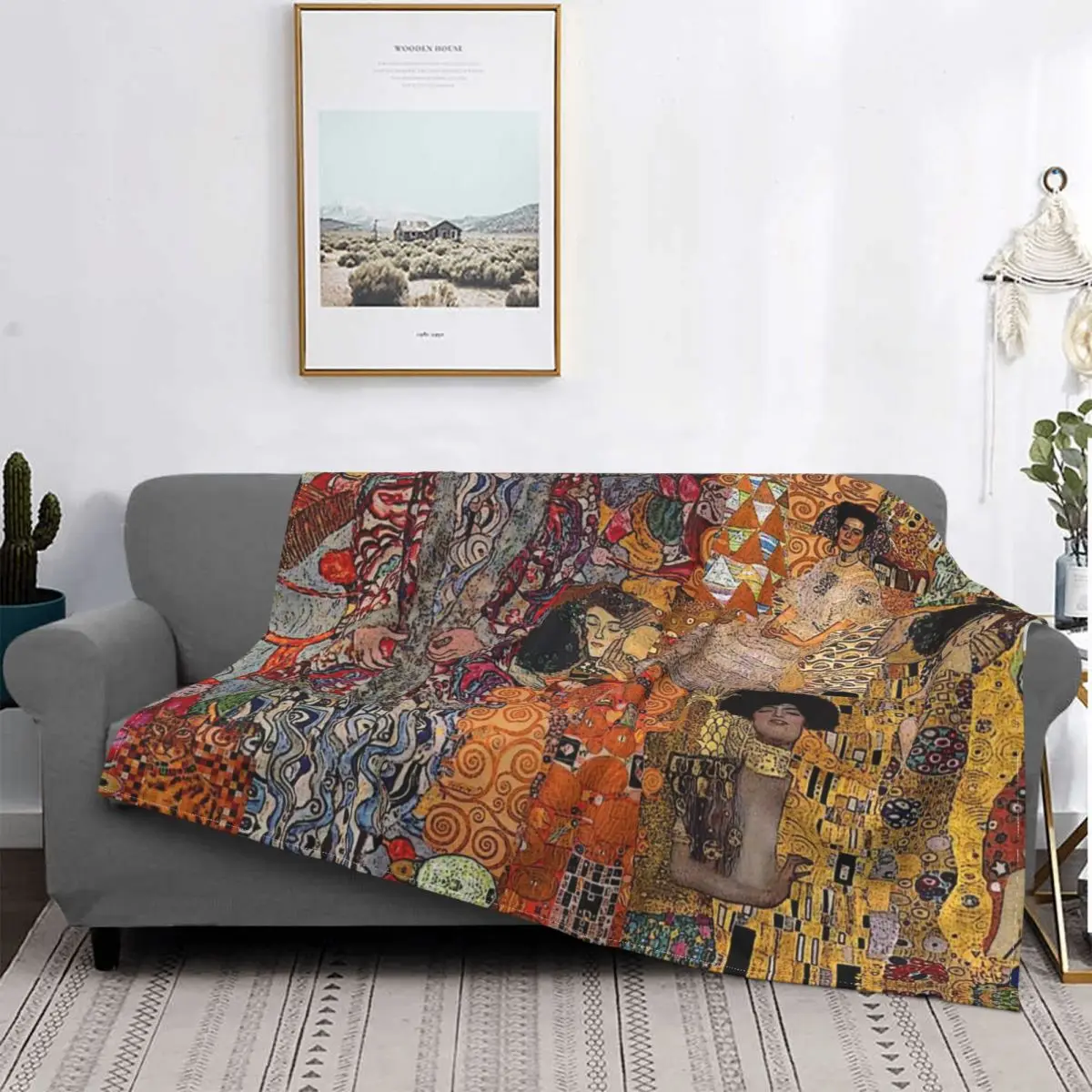 Gustav Klimt Flannel Blanket Family the Three Ages of Women Awesome Throw Blanket for Home 200x150cm Bedspread
Gustav Klimt Flannel Blanket Family the Three Ages of Women Awesome Throw Blanket for Home 200x150cm Bedspread