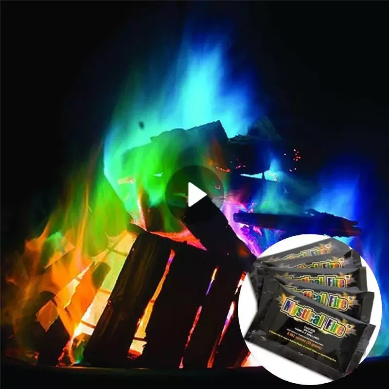 1/3/5 Pcs Mystical Colorful Fire Flames Powder Bonfire Sachets Pyrotechnics Mystical Trick Outdoor Camping Hiking Survival Tools
1/3/5 Pcs Mystical Colorful Fire Flames Powder Bonfire Sachets Pyrotechnics Mystical Trick Outdoor Camping Hiking Survival Tools