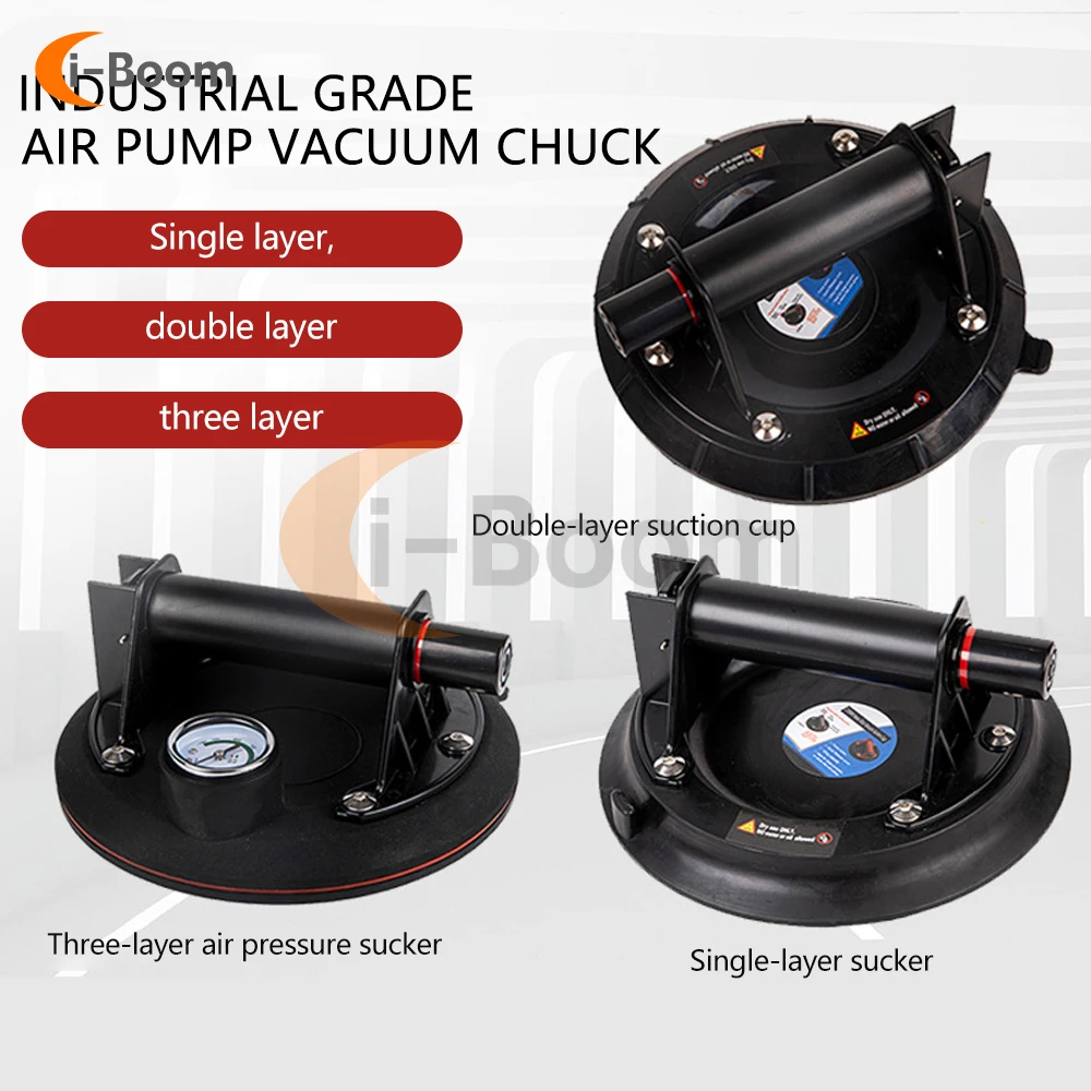 1PC 8 Inch Vacuum Suction Cup 220kg Heavy Duty Lifter for Granite Tile Glass Manual Pump Single Claw Suction Cup Lifting Tiler
1PC 8 Inch Vacuum Suction Cup 220kg Heavy Duty Lifter for Granite Tile Glass Manual Pump Single Claw Suction Cup Lifting Tiler