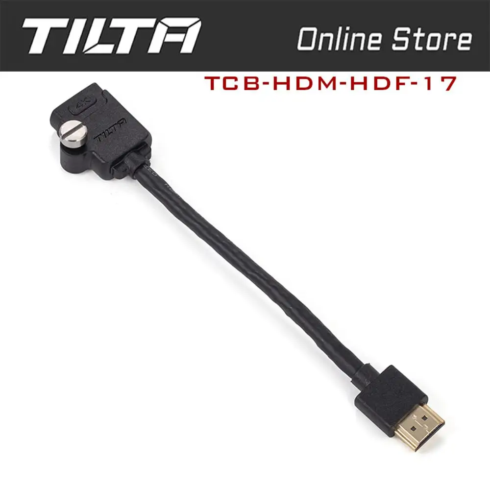 TILTA TCB-HDM-HDF-17 HDMI Male to HDMI Female Cable (17cm) for Panasonic GH6 GH5 BGH1 S1H Sony FX3 A7S3 A1 Z CAM Filmmaking Rig
TILTA TCB-HDM-HDF-17 HDMI Male to HDMI Female Cable (17cm) for Panasonic GH6 GH5 BGH1 S1H Sony FX3 A7S3 A1 Z CAM Filmmaking Rig