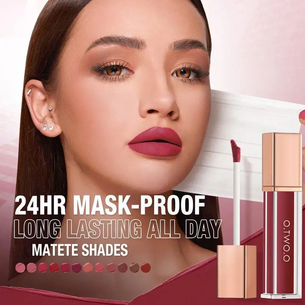 O.TWO.O Lipstick Velvet Lip Gloss Waterproof Long Lasting Smooth Pigment Lip Lip 12 Cosmetic Gloss Matte High Tint Colors H7F6
O.TWO.O Lipstick Velvet Lip Gloss Waterproof Long Lasting Smooth Pigment Lip Lip 12 Cosmetic Gloss Matte High Tint Colors H7F6