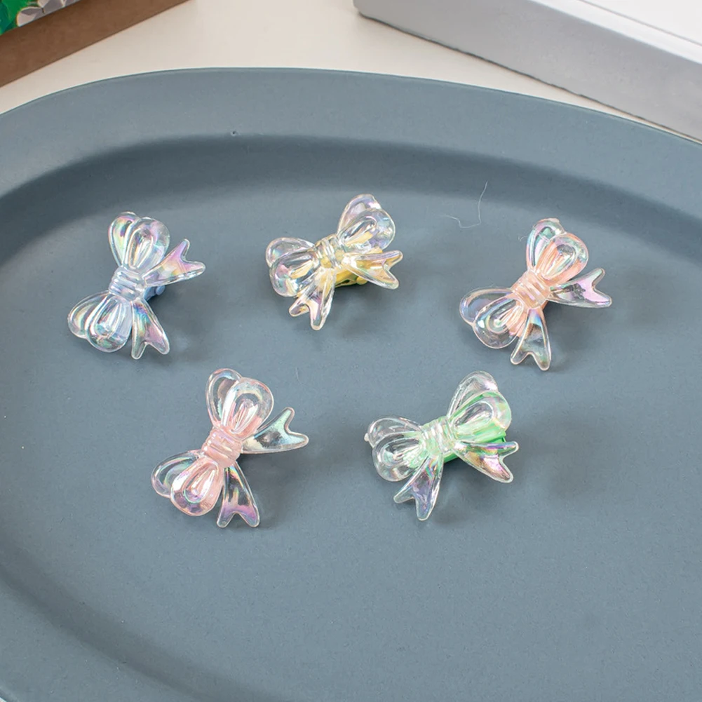 French Girly Bowknot Transparent Hairpin Bangs Clip Super Fairy Temperament High Sense Duckbilled Hairpin Hairclips For Women
French Girly Bowknot Transparent Hairpin Bangs Clip Super Fairy Temperament High Sense Duckbilled Hairpin Hairclips For Women