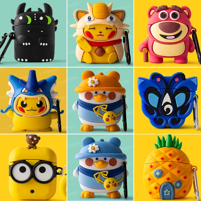 Cartoon Case For Baseus W04 Protective Case Soft Silicone W04 Pro Bluetooth Earphone Cases Anti-drop Charging Box Cover
Cartoon Case For Baseus W04 Protective Case Soft Silicone W04 Pro Bluetooth Earphone Cases Anti-drop Charging Box Cover