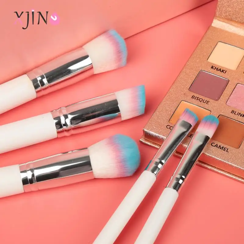 XJING 5pcs Makeup Brushes Set Eye Shadow Powder Foundation Concealer Cosmetic Brush Kit Make Up Blending Beauty Brushes Tools
XJING 5pcs Makeup Brushes Set Eye Shadow Powder Foundation Concealer Cosmetic Brush Kit Make Up Blending Beauty Brushes Tools