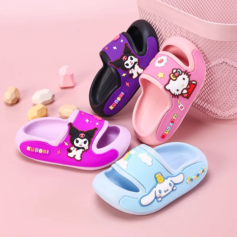 Sanrio Hellokitty Cinnamoroll Slippers Kawaii My Melody Cartoon Anime Bath Sandals Summer Children Outdoor Home Non-Slip
Sanrio Hellokitty Cinnamoroll Slippers Kawaii My Melody Cartoon Anime Bath Sandals Summer Children Outdoor Home Non-Slip