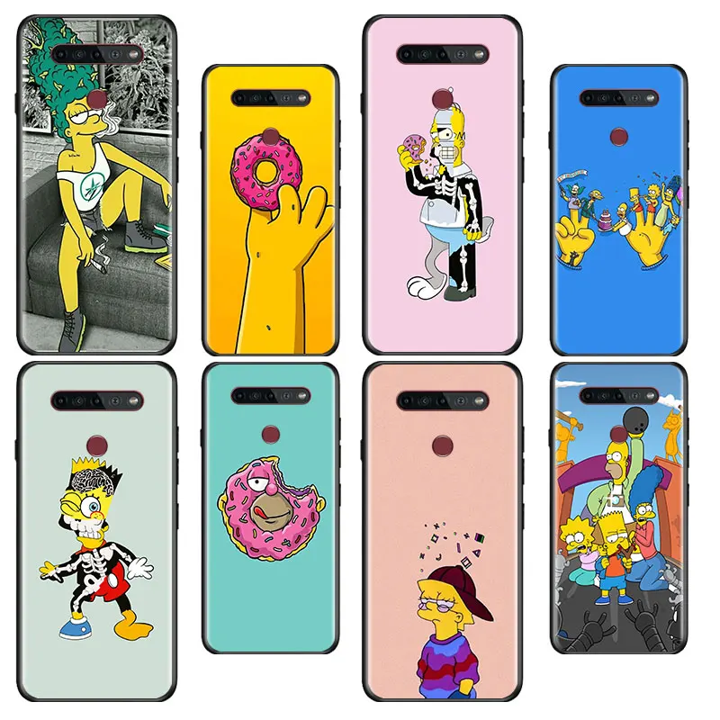 The Simpsons For LG Q60 V30 V40 V50 V50S V60 G8 G8X G8S ThinQ 5G K22 K40S K41S K50S K51S K61 K71 K92 5G Black Phone Case Capa
The Simpsons For LG Q60 V30 V40 V50 V50S V60 G8 G8X G8S ThinQ 5G K22 K40S K41S K50S K51S K61 K71 K92 5G Black Phone Case Capa