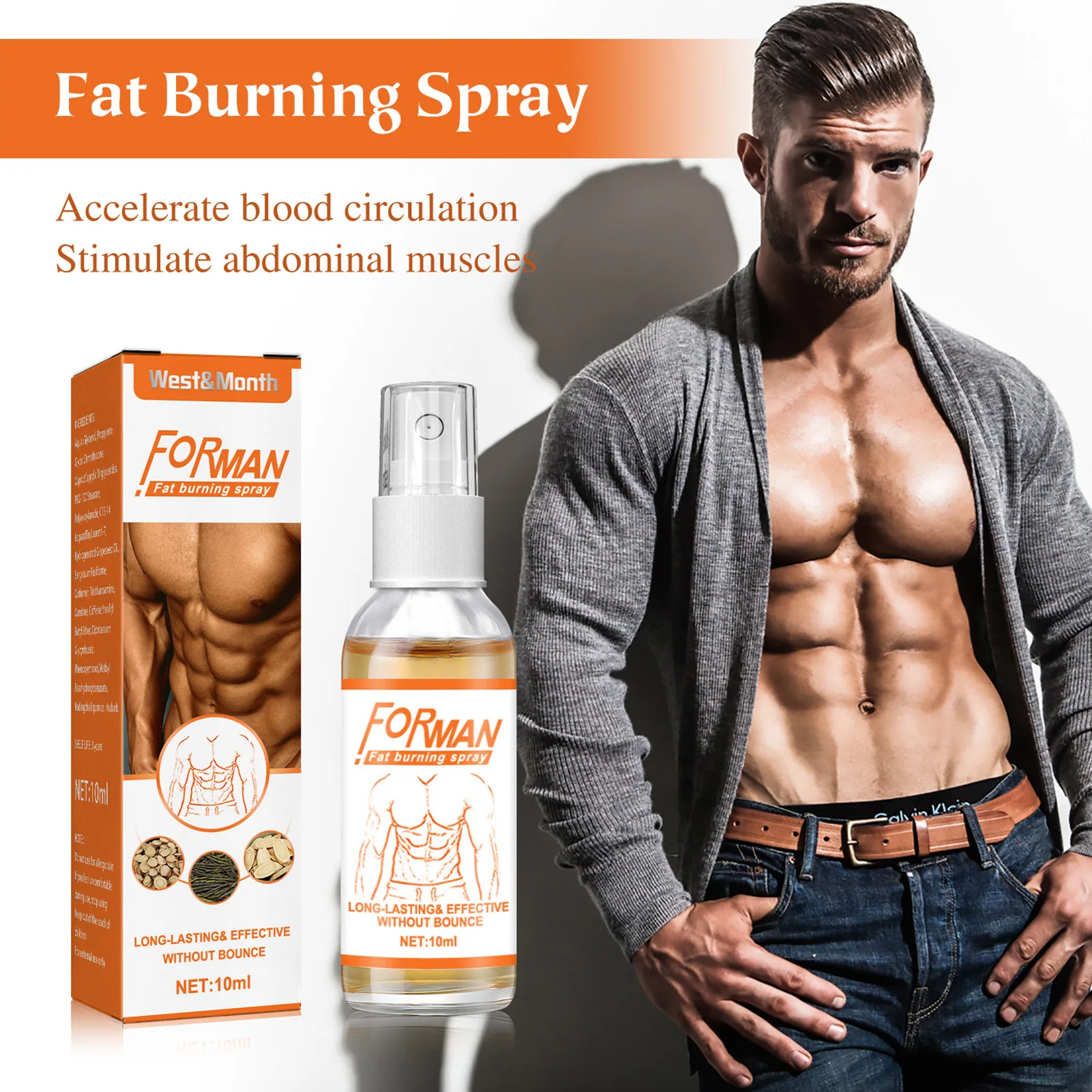 Hot Spray Fat Burner for Tummy Belly Legs Arms Buttocks Abdominal Muscle Sprays Slimming Sprays for Belly Fat Sweat Sprays for
Hot Spray Fat Burner for Tummy Belly Legs Arms Buttocks Abdominal Muscle Sprays Slimming Sprays for Belly Fat Sweat Sprays for
