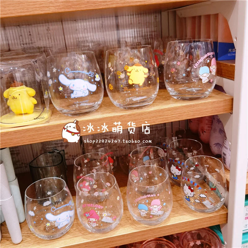 MINISO Anime Hello Kitty My Melody Little Twin Stars Cinnamorollhome Office Bedroom Living Room Household Glass Mouthwash Cup
MINISO Anime Hello Kitty My Melody Little Twin Stars Cinnamorollhome Office Bedroom Living Room Household Glass Mouthwash Cup