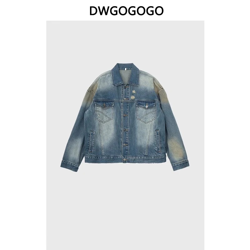 Retro Denim Coat Women New Hong Kong Taste Design Sense Niche Loose Casual Fashion Brand
Retro Denim Coat Women New Hong Kong Taste Design Sense Niche Loose Casual Fashion Brand