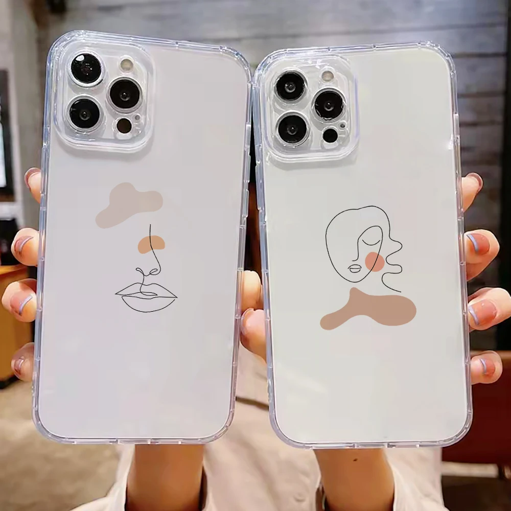 Simple Line Style Painting Phone Case For iPhone 13 Case 11 12 14 Pro Max 12 13 Mini X XR XS Max SE 6 7 8 Plus Liquid Silicon
Simple Line Style Painting Phone Case For iPhone 13 Case 11 12 14 Pro Max 12 13 Mini X XR XS Max SE 6 7 8 Plus Liquid Silicon