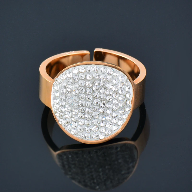 LEEKER Fashion Big Round Open Rings For Women Gold Color Cubic Zirconia Party accessories jewelry 2022 New Arrival 143 LK6
LEEKER Fashion Big Round Open Rings For Women Gold Color Cubic Zirconia Party accessories jewelry 2022 New Arrival 143 LK6