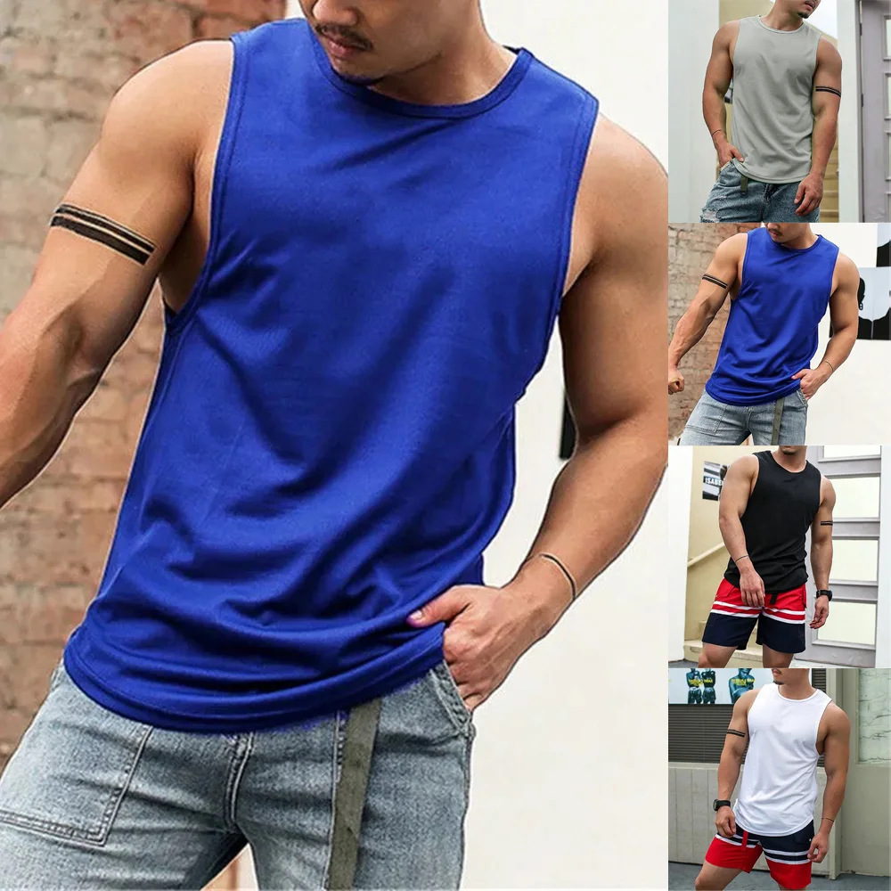 Men Tank Top Casual Sleeveless Tops Quick Dry Tank T Shirt Vest Top For Gym Clothing Bodybuilding Singlets Fitness M-3XL
Men Tank Top Casual Sleeveless Tops Quick Dry Tank T Shirt Vest Top For Gym Clothing Bodybuilding Singlets Fitness M-3XL