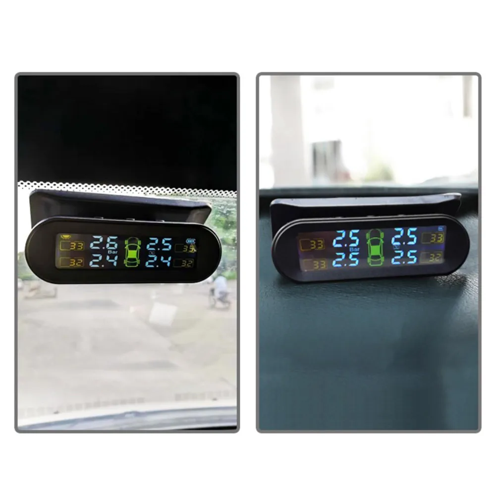 Car Smart TPMS Tire Pressure Monitoring System Fashion LCD Screen IP67 4 Sensors Automatic Safe Driving CR1632 DC 3.7-5V
Car Smart TPMS Tire Pressure Monitoring System Fashion LCD Screen IP67 4 Sensors Automatic Safe Driving CR1632 DC 3.7-5V