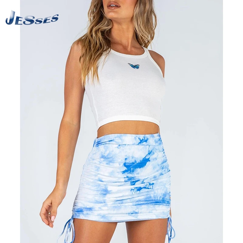 Lace-up Solid Color Skirt LadiesSelf-cultivation Pleated Sexy Summer Mini Skirts Elastic Knitted Female Buttock Hip Dresses S-XL
Lace-up Solid Color Skirt LadiesSelf-cultivation Pleated Sexy Summer Mini Skirts Elastic Knitted Female Buttock Hip Dresses S-XL