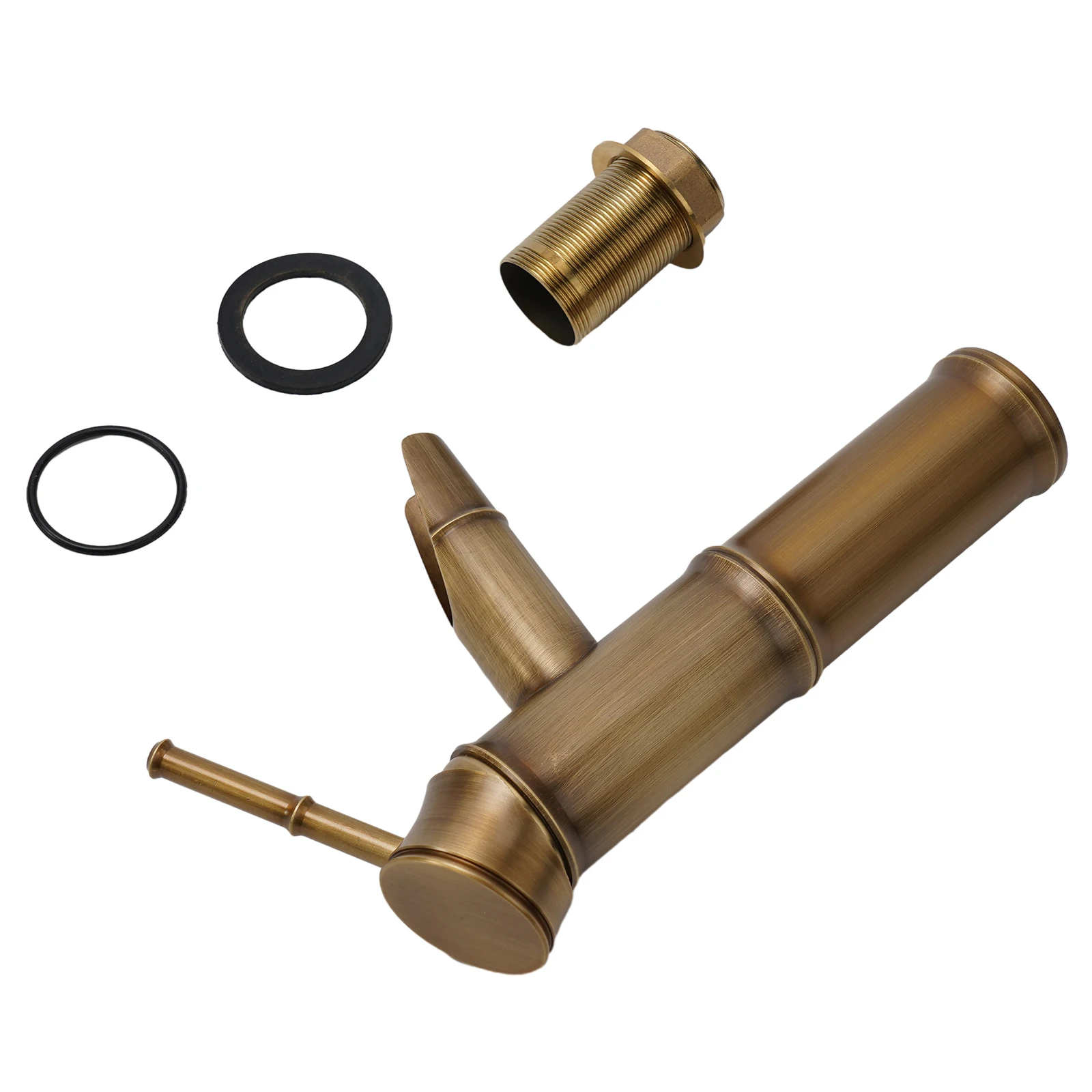 Bathroom Basin Faucet Anti-corrosion Antique Brass Brown Single Handle Sink Faucet Deck Mounted Hot And Cold Water
Bathroom Basin Faucet Anti-corrosion Antique Brass Brown Single Handle Sink Faucet Deck Mounted Hot And Cold Water