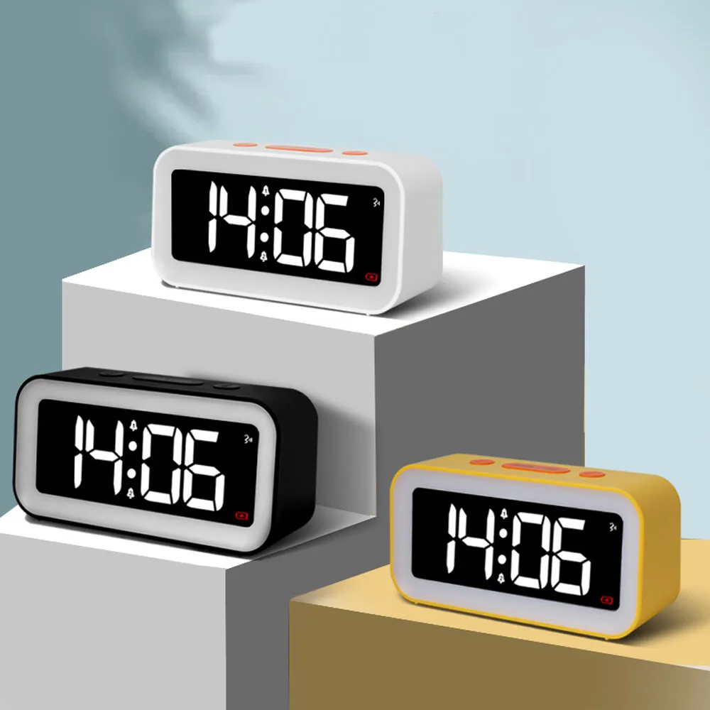 Children's Smart Alarm Clock Cute Expression Electronic Table clock with night light Calendar Chargeable digital watch Kids gift
Children's Smart Alarm Clock Cute Expression Electronic Table clock with night light Calendar Chargeable digital watch Kids gift