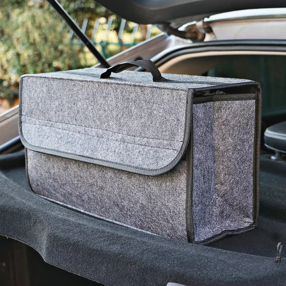 Foldable Large Anti Slip Compartment Boot Storage Organizer Tool Bag Car Storage Bag Car Trunk Organizer Soft Felt Storage Box
Foldable Large Anti Slip Compartment Boot Storage Organizer Tool Bag Car Storage Bag Car Trunk Organizer Soft Felt Storage Box