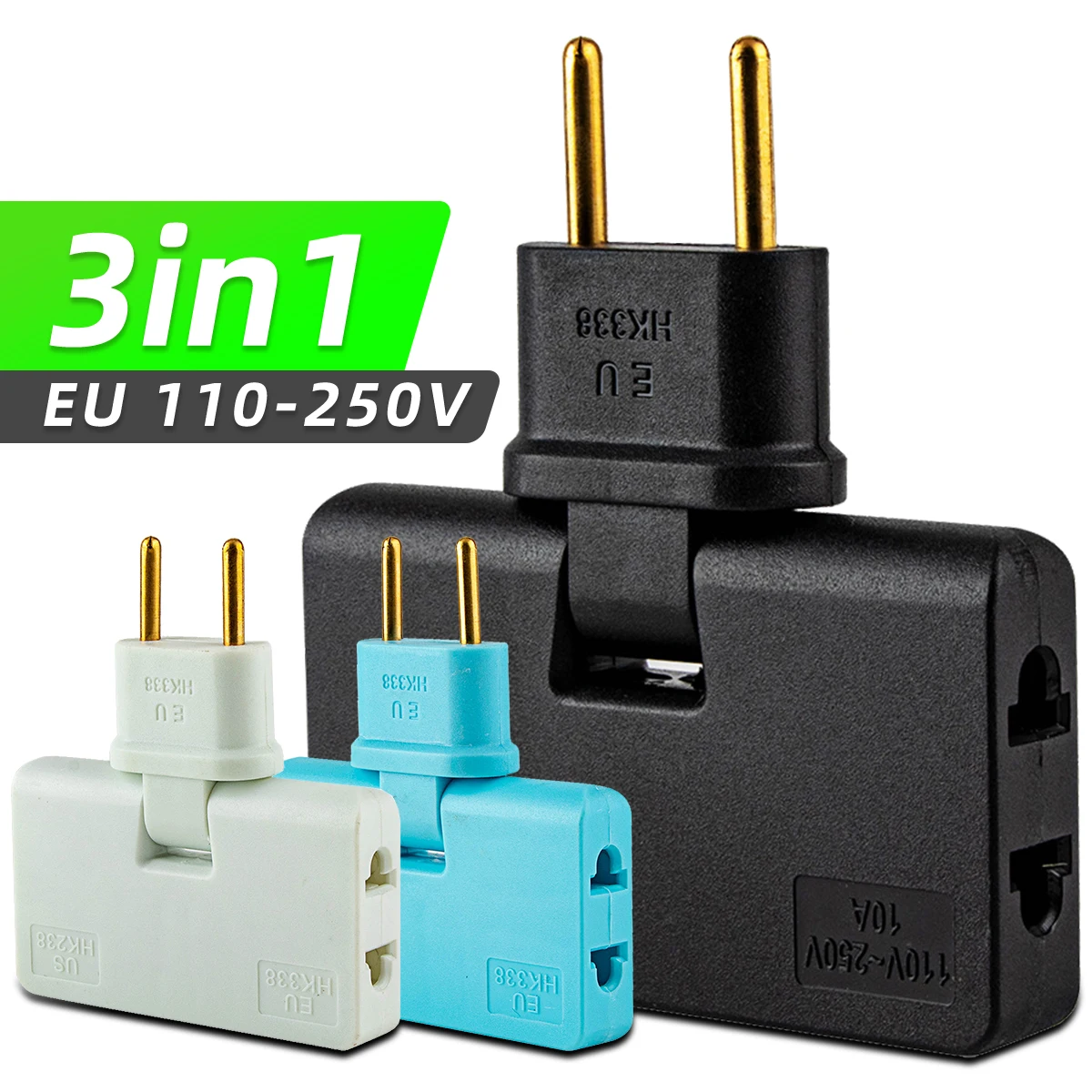 Rotate Plug Eu Converter One In Three 180 Degree Extension Plug Multi plug Mini Slim Wireless Outlet Adapter Convenient Socket
Rotate Plug Eu Converter One In Three 180 Degree Extension Plug Multi plug Mini Slim Wireless Outlet Adapter Convenient Socket