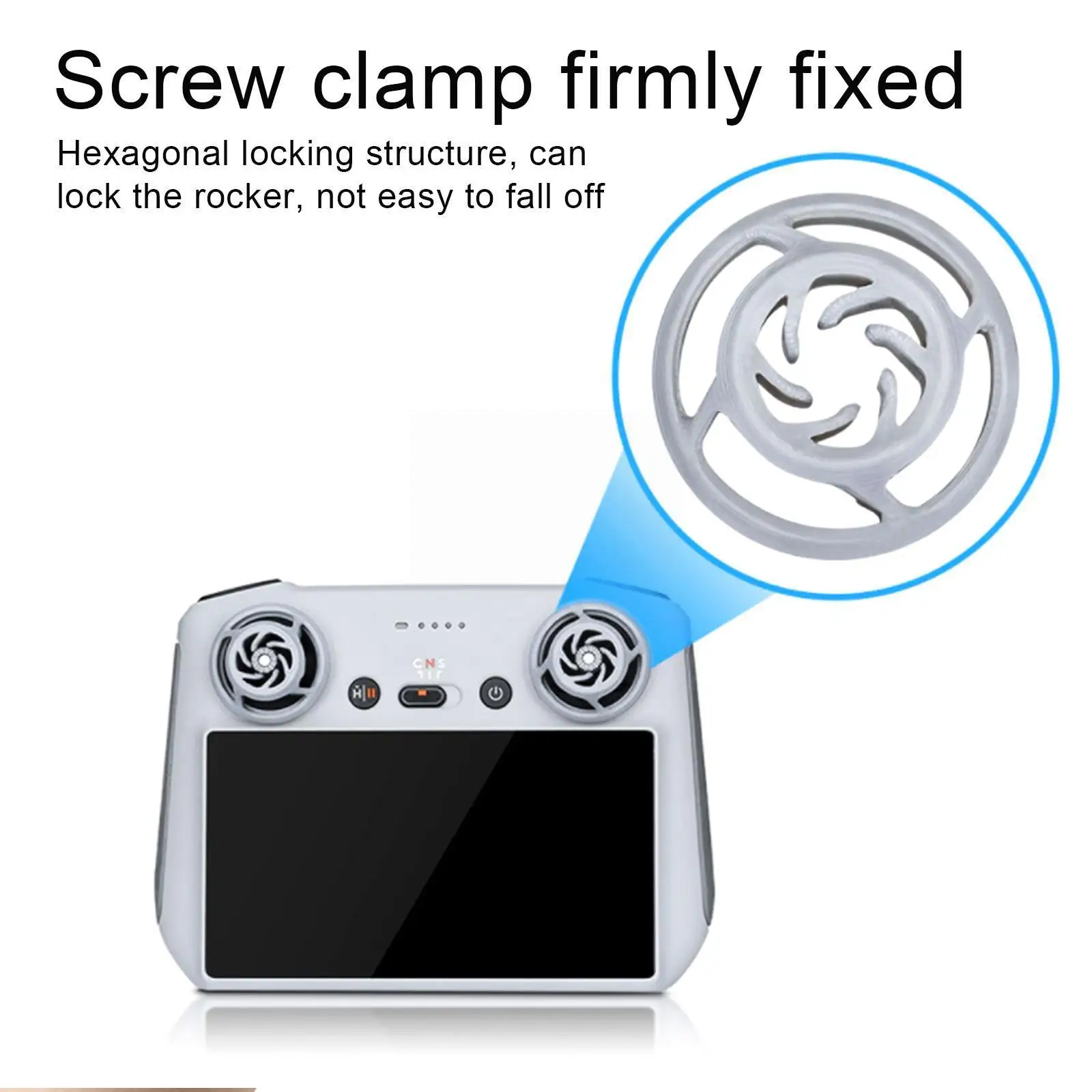Joystick Thumb Stick Rocker Protective Cover Hexagonal Locked No Easy Fall Off For DJI Mini 3 Pro Remote Control Drone Acce U4F0
Joystick Thumb Stick Rocker Protective Cover Hexagonal Locked No Easy Fall Off For DJI Mini 3 Pro Remote Control Drone Acce U4F0