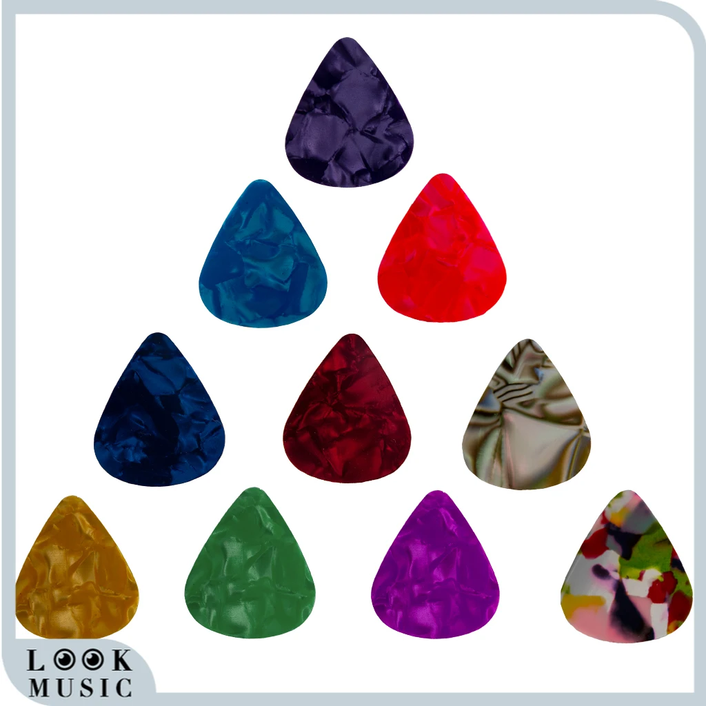 LOOK Guitar Picks Set 10pcs Celluloid Smooth Guitar Plectrum 0.46mm 0.71mm 0.81mm 0.96mm LED Guitar Picks New Design
LOOK Guitar Picks Set 10pcs Celluloid Smooth Guitar Plectrum 0.46mm 0.71mm 0.81mm 0.96mm LED Guitar Picks New Design