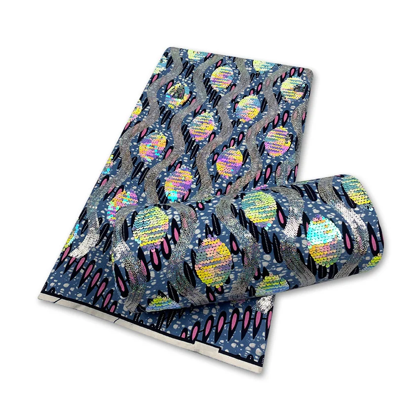2022 Best Quality African Full Sequinse Wax Fabric Embroidery High Quality Nigeria wax Ankara Printed Wax Materials 6Yards/pcs
2022 Best Quality African Full Sequinse Wax Fabric Embroidery High Quality Nigeria wax Ankara Printed Wax Materials 6Yards/pcs