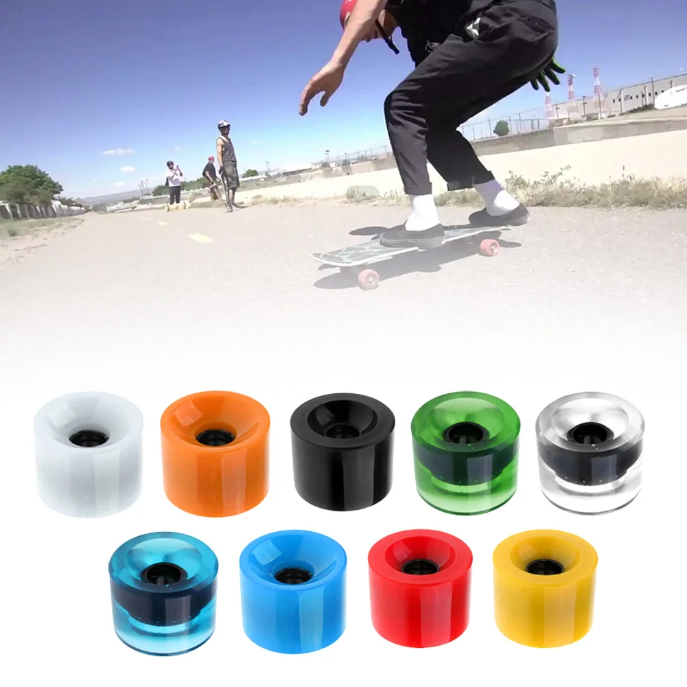 4Pcs Sports PU Skateboard Wheels Longboard Street Skate Wheels 70x51mm 78A Roller Skating Durable Skateboards Accessories
4Pcs Sports PU Skateboard Wheels Longboard Street Skate Wheels 70x51mm 78A Roller Skating Durable Skateboards Accessories
