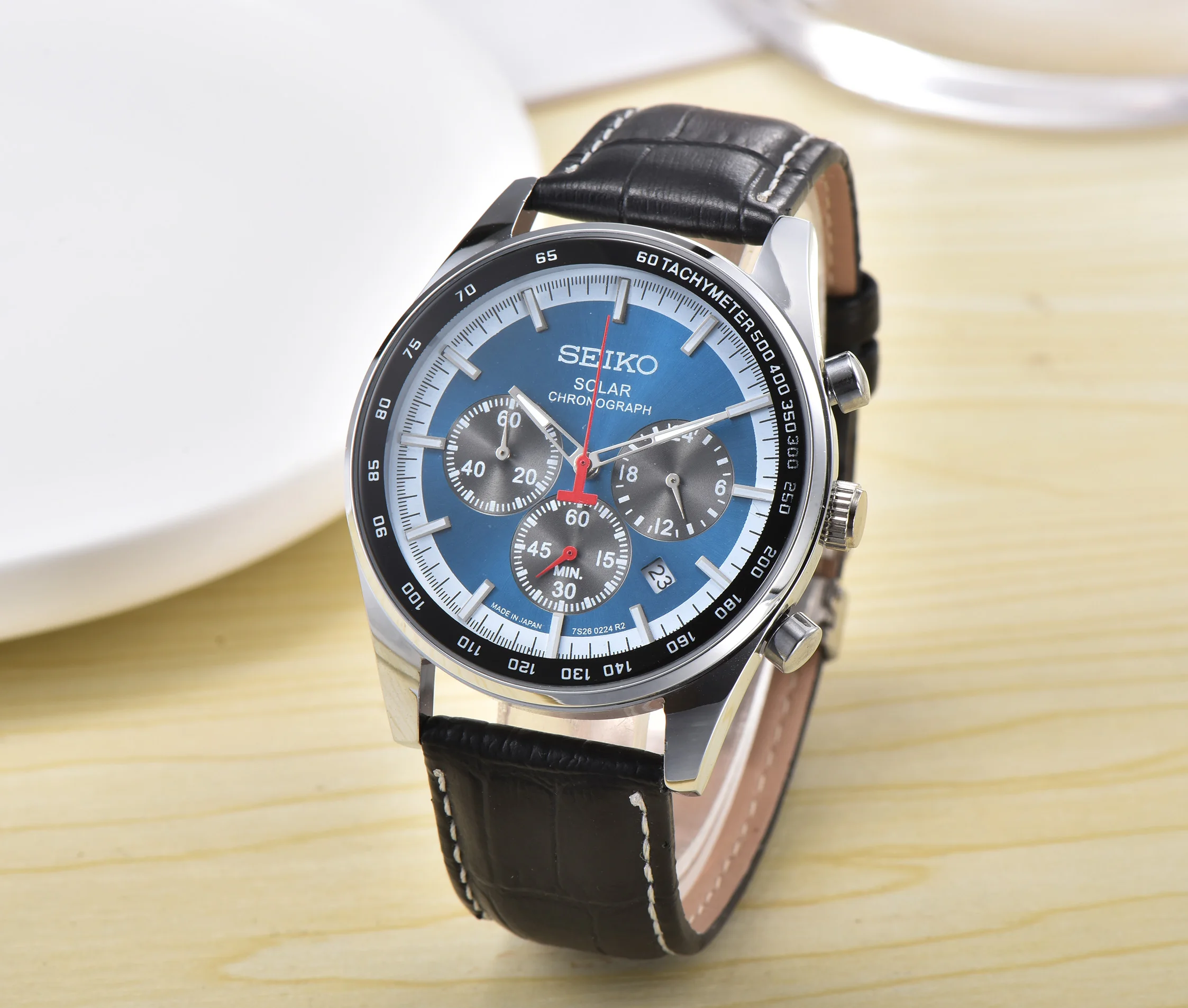Seiko Recraft Men's Solar Watch Three Hands Chronograph Stainless Steel Dial Nylon Strap 43.5mm SSC667 No Color ONE SIZE
Seiko Recraft Men's Solar Watch Three Hands Chronograph Stainless Steel Dial Nylon Strap 43.5mm SSC667 No Color ONE SIZE