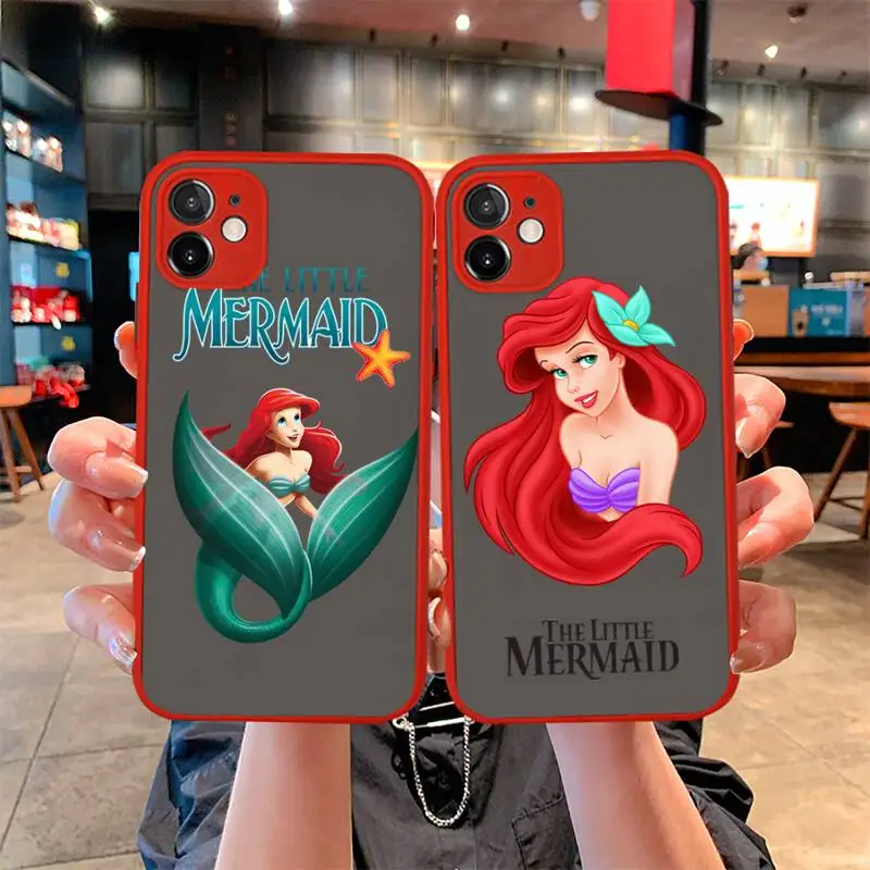 Чехол для телефона с маленькой русалочкой Ариэль для iphone 12 11 Pro Mini Max XS X 8 7 Plus SE 2020 XR матовый прозрачный светло-красный чехол
Чехол для телефона с маленькой русалочкой Ариэль для iphone 12 11 Pro Mini Max XS X 8 7 Plus SE 2020 XR матовый прозрачный светло-красный чехол