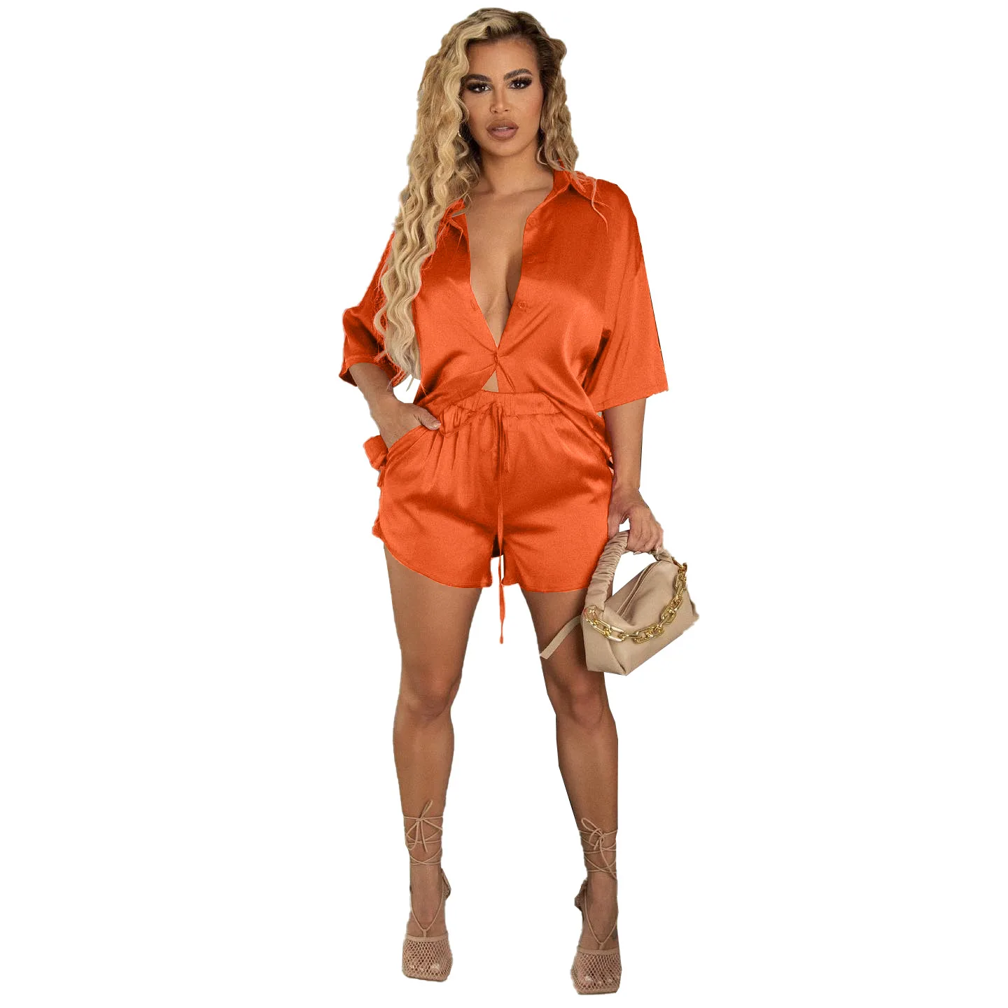 Casual Women Tracksuit Biker Suit Steetwear Matching Set Sportsuit Drawstring Turn Down Collar Clothes For Women Outfit
Casual Women Tracksuit Biker Suit Steetwear Matching Set Sportsuit Drawstring Turn Down Collar Clothes For Women Outfit