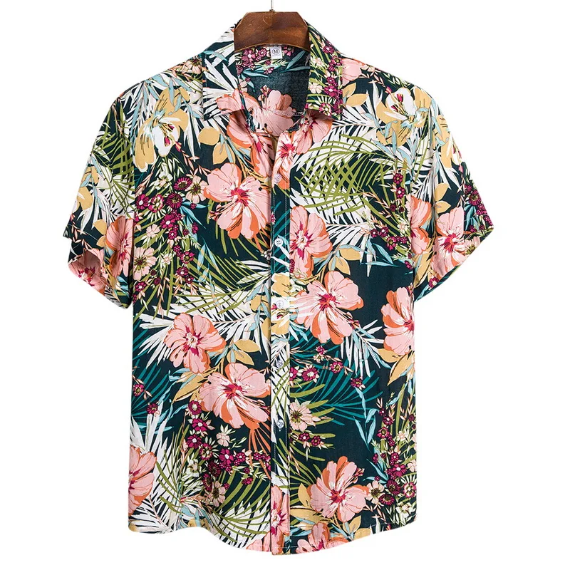 2022 Hawaiian Beach Shirts Mens Casual Streetwear Summer Holiday Shirts Streetwear Short Sleeve Chemise
2022 Hawaiian Beach Shirts Mens Casual Streetwear Summer Holiday Shirts Streetwear Short Sleeve Chemise