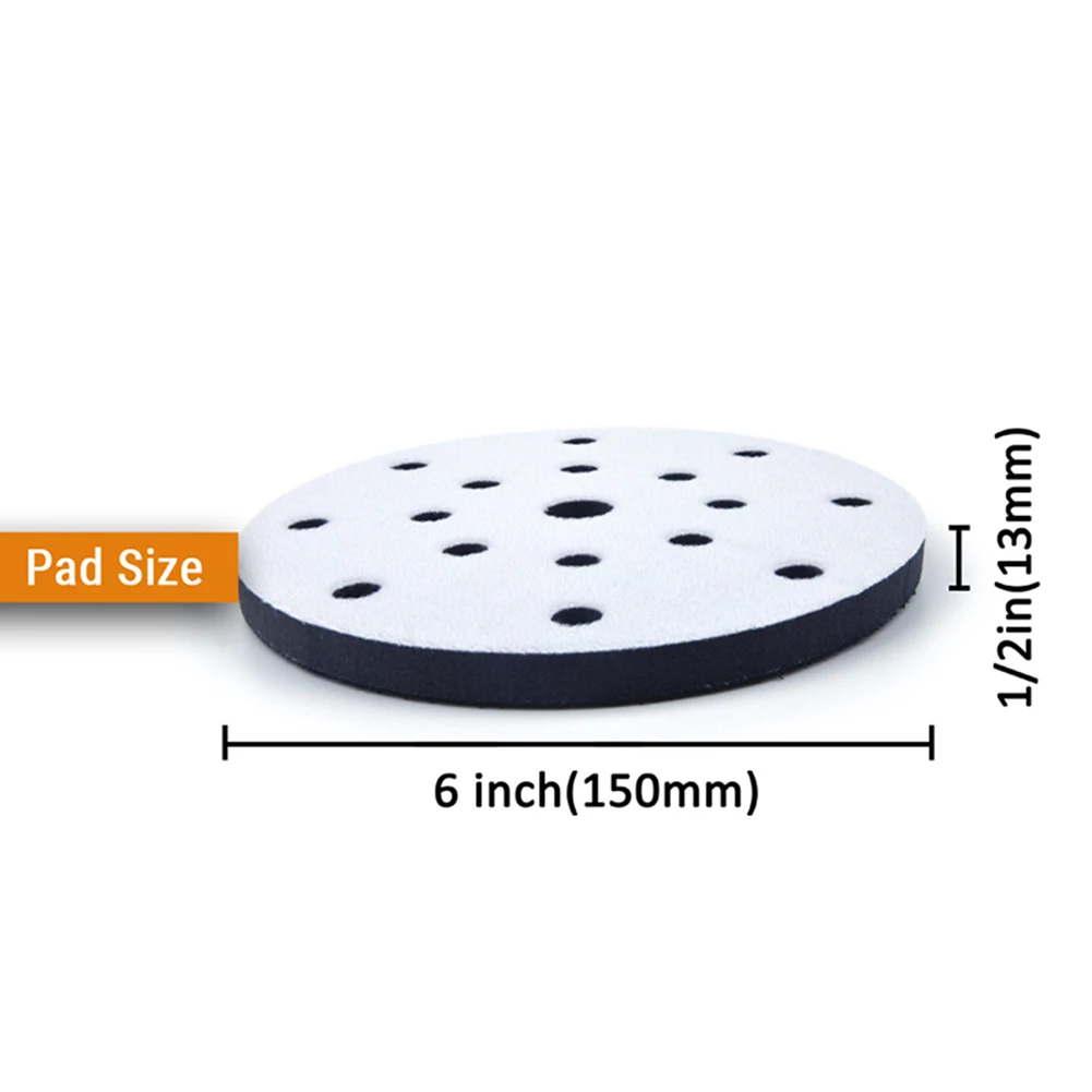 6Inch 17Hole Sanding Discs Hook&Loop Kit PET Film Green Sandpaper Soft Buffing Pad 80#/120#/180#/240#/320# Polishing Jewelry
6Inch 17Hole Sanding Discs Hook&Loop Kit PET Film Green Sandpaper Soft Buffing Pad 80#/120#/180#/240#/320# Polishing Jewelry