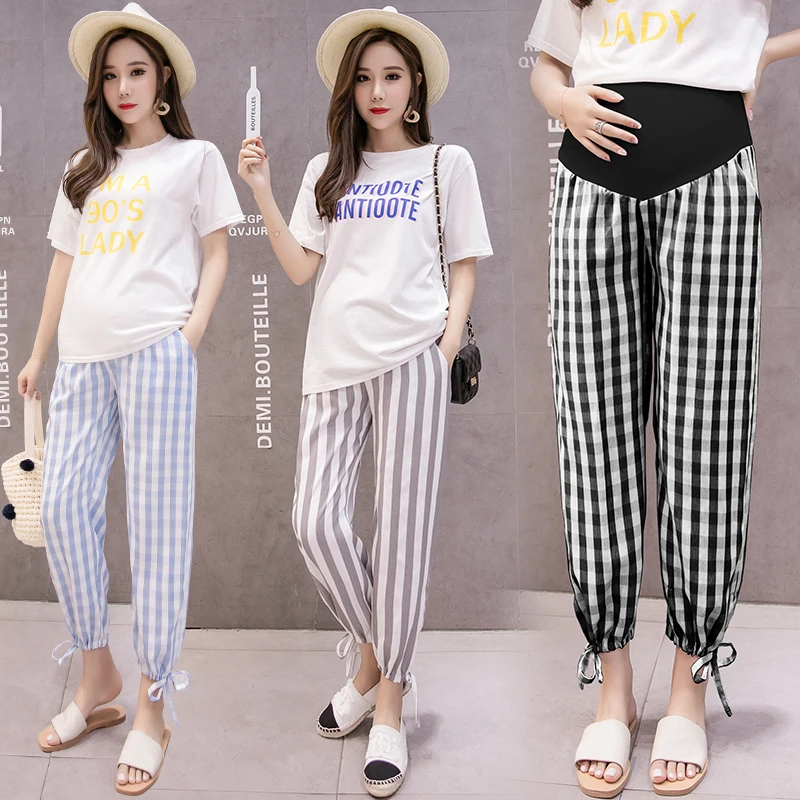 Pregnant Blend Side Trousers Casual Harem Maternity High Waist Trousers Nursing Adjustable Belly Clothes for Pregnant Women
Pregnant Blend Side Trousers Casual Harem Maternity High Waist Trousers Nursing Adjustable Belly Clothes for Pregnant Women