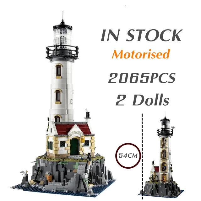 IN STOCK 2065PCS Motorised Sea Lighthouse 21335 Assembled Model Building Block Bricks Kit Children Educational Toy Gift Set
IN STOCK 2065PCS Motorised Sea Lighthouse 21335 Assembled Model Building Block Bricks Kit Children Educational Toy Gift Set