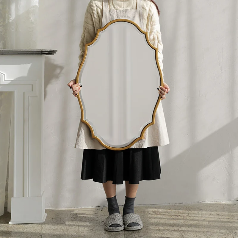 Vintage Makeup Minimalist Decorative Mirrors Nordic Luxury Design Bathroom Decorative Mirrors Dressing Spigel Home Decor WZ50DM
Vintage Makeup Minimalist Decorative Mirrors Nordic Luxury Design Bathroom Decorative Mirrors Dressing Spigel Home Decor WZ50DM