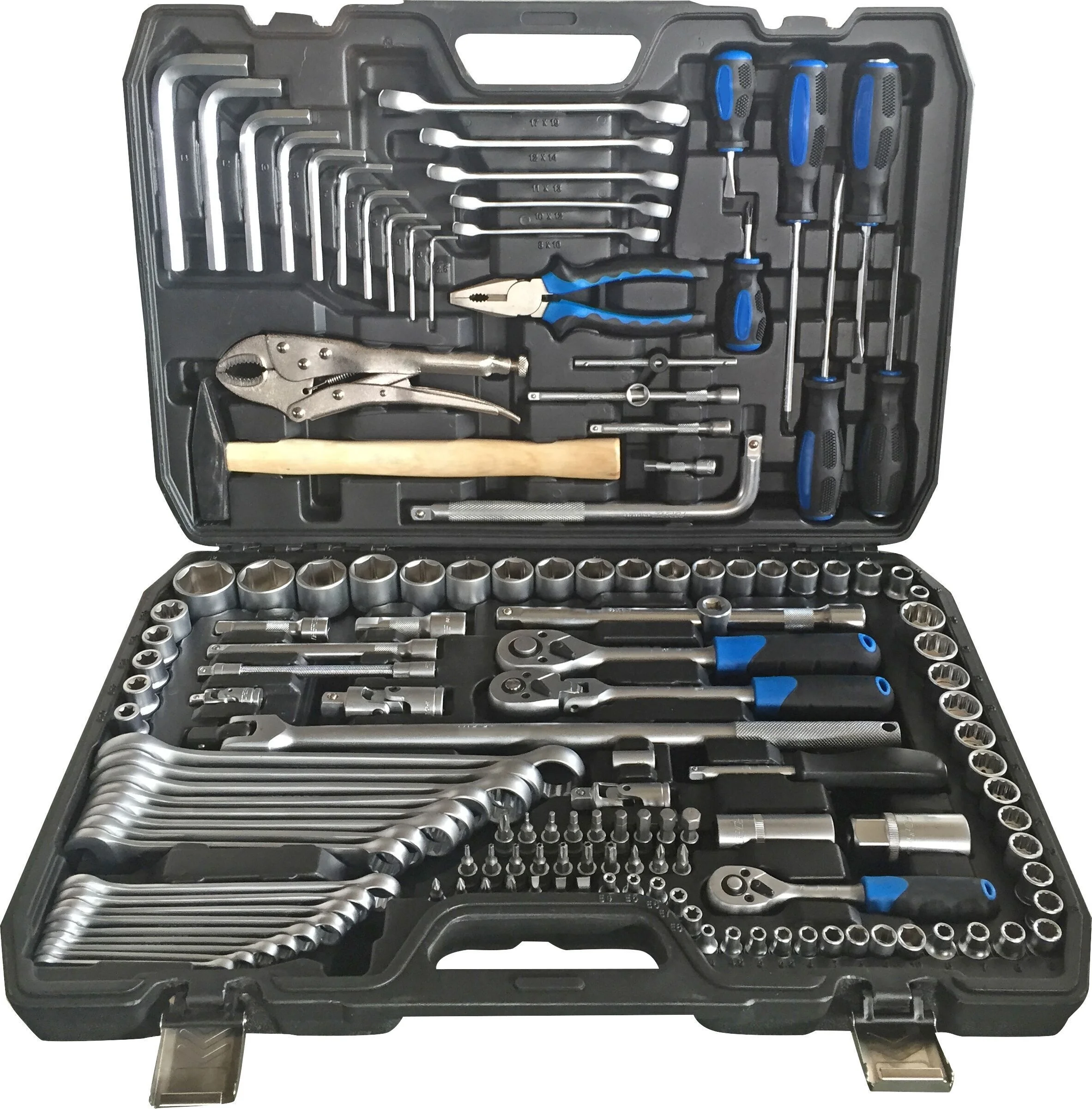 GTYPRO Real Cr-v 142pcs Socket Set Ratchet Wrench Manufacturer Hand Tools Set 1/2 1/4 3/8 Auto Repair 142 rachet herramientas
GTYPRO Real Cr-v 142pcs Socket Set Ratchet Wrench Manufacturer Hand Tools Set 1/2 1/4 3/8 Auto Repair 142 rachet herramientas