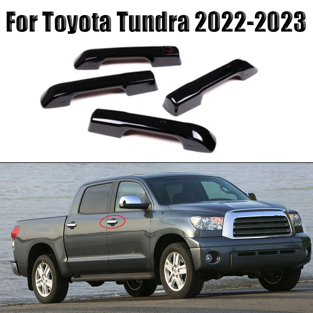 4pcs Black Exterior Side Door Handle Cover Trim Fit For Toyota Tundra 2022-2023 Auto Parts Exterior Door Handles
4pcs Black Exterior Side Door Handle Cover Trim Fit For Toyota Tundra 2022-2023 Auto Parts Exterior Door Handles